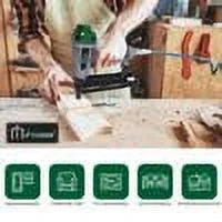 Heavy Duty 18-Gauge Brad Nails Multi-pack (3/8in to 1in) - 2,000 Nails Electro-Galvanized S5710