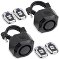 Bike Horn Electric Vehicle Alarm Wireless Vibration Alarm System with Motion Sensor Waterproof Rechargeable Antitheft Alarm for Ebikes Bike Scooter Car