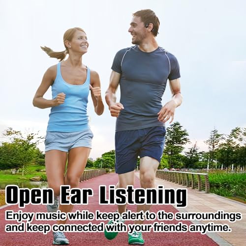 Bone Conduction Wireless Sport Headphones with Noise-Canceling Mics E40369