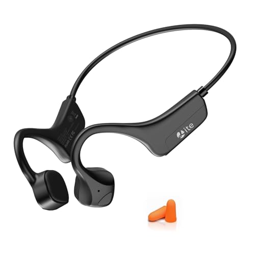 Bone Conduction Wireless Sport Headphones with Noise-Canceling Mics E40369