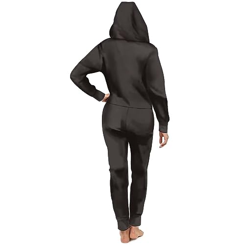 Adult Onesie Hooded One-Piece Pajama Zipper Jumpsuit for Men and Women I930