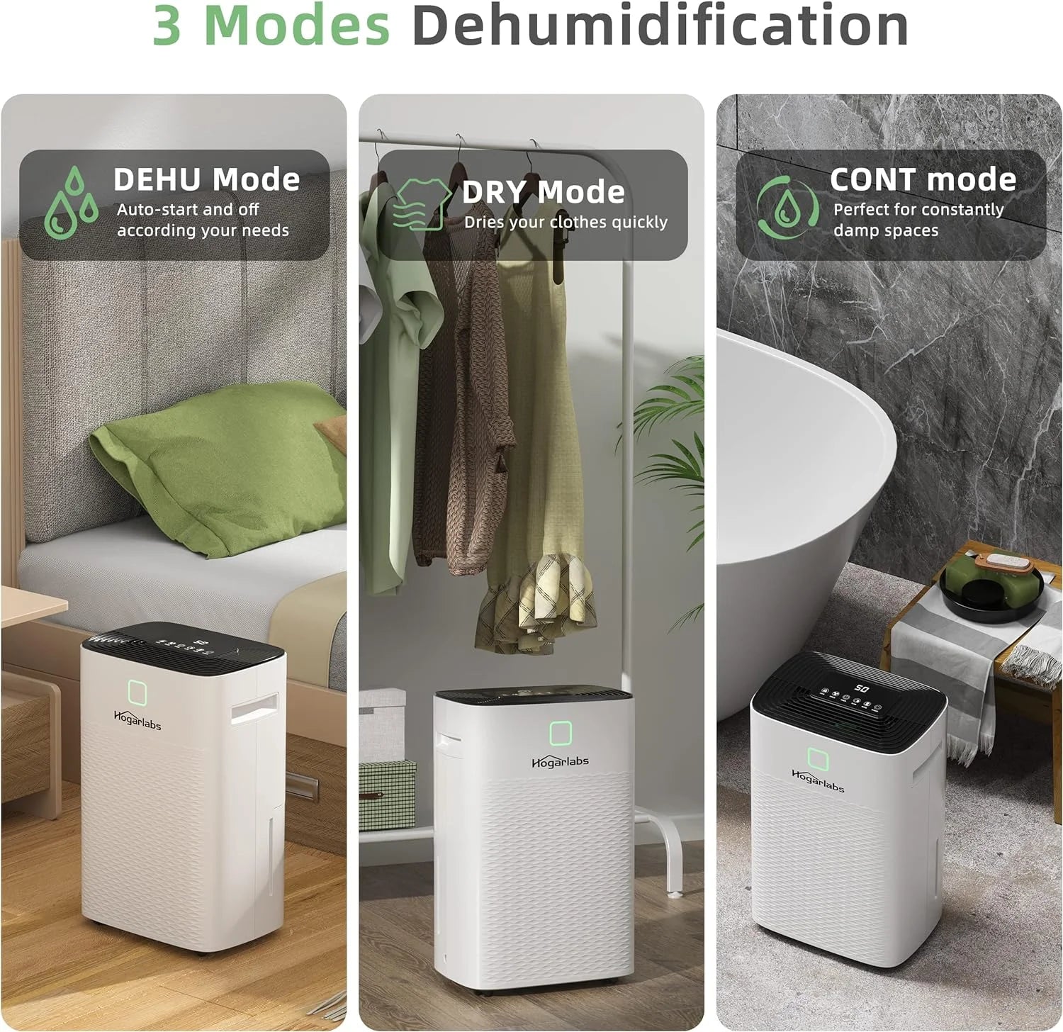 50 Pint Dehumidifier - White T5707