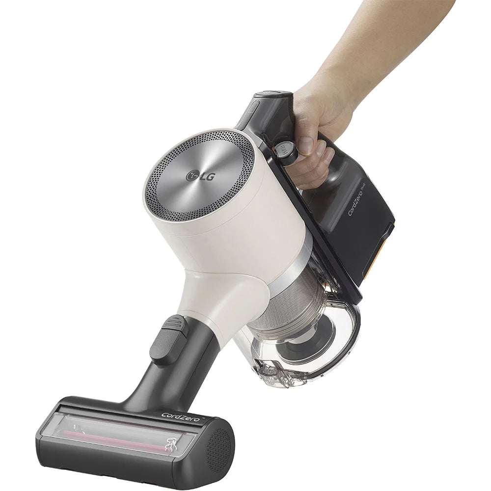 Cordless Stick Vacuum with Auto Empty, Sand Beige P10624