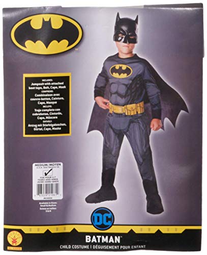 Batman Costume for Kids, Boy's Medium E6777
