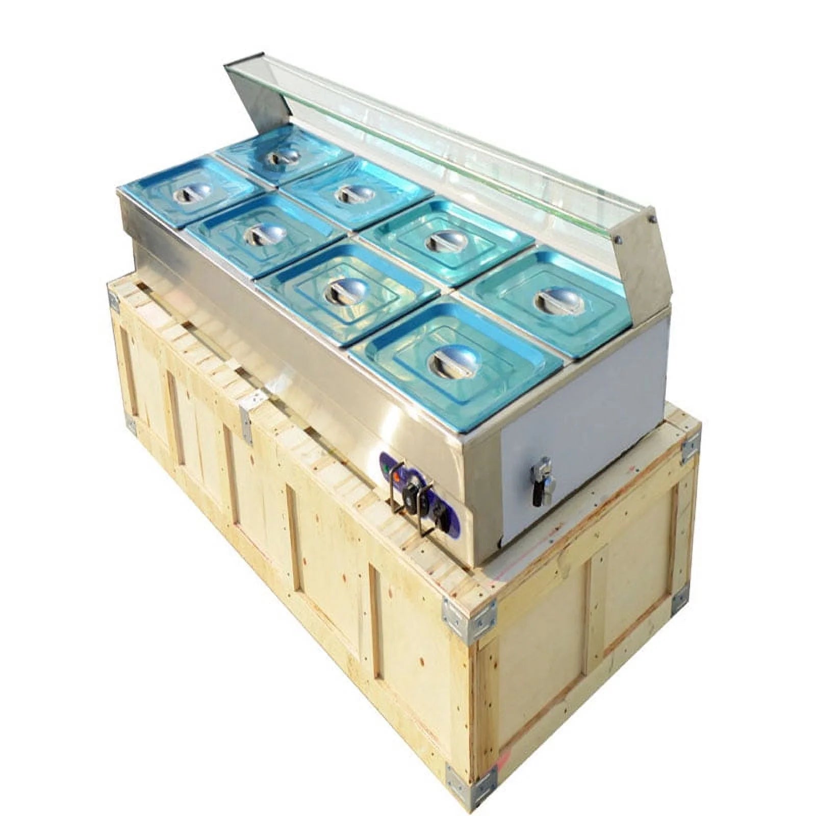 Buffet Food Warmer with Glass Guard H17210
