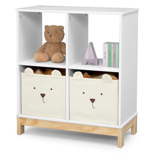 4-in-1 Convertible Crib, Bianca White/Natural A58351