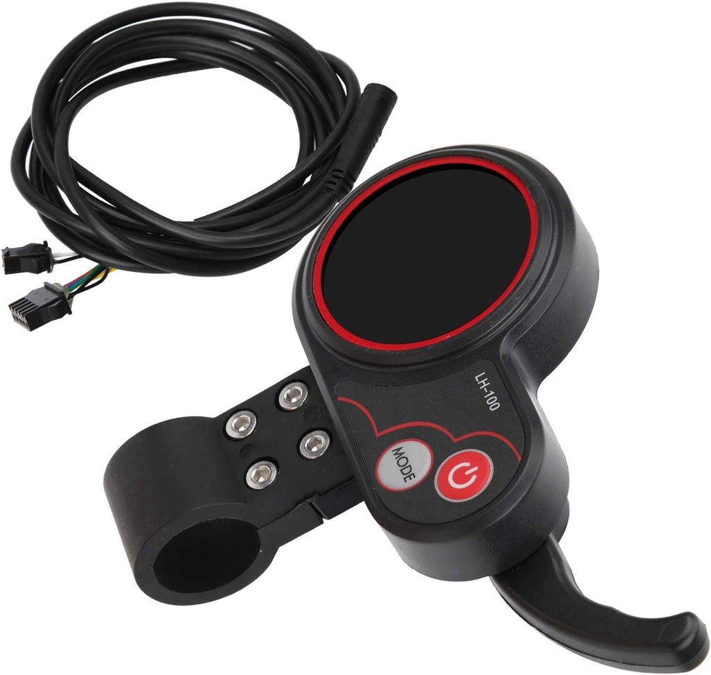 Electric Scooter Thumb Throttle with LCD Display, 24V 36V Speedometer P413