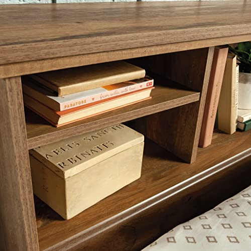 Full/Queen Bookcase Headboard, Grand Walnut Finish N5739