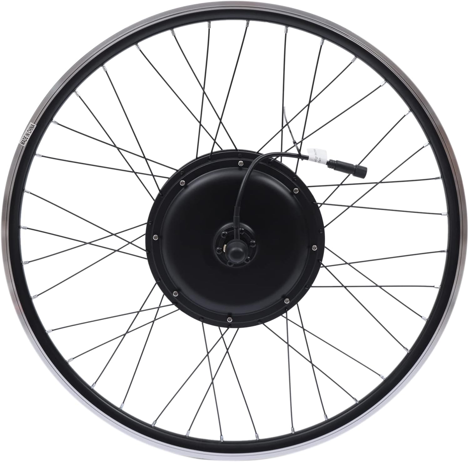 Electric Bicycle Conversion Kit Rear Hub Motor, 5 Speed, Low Noise U364