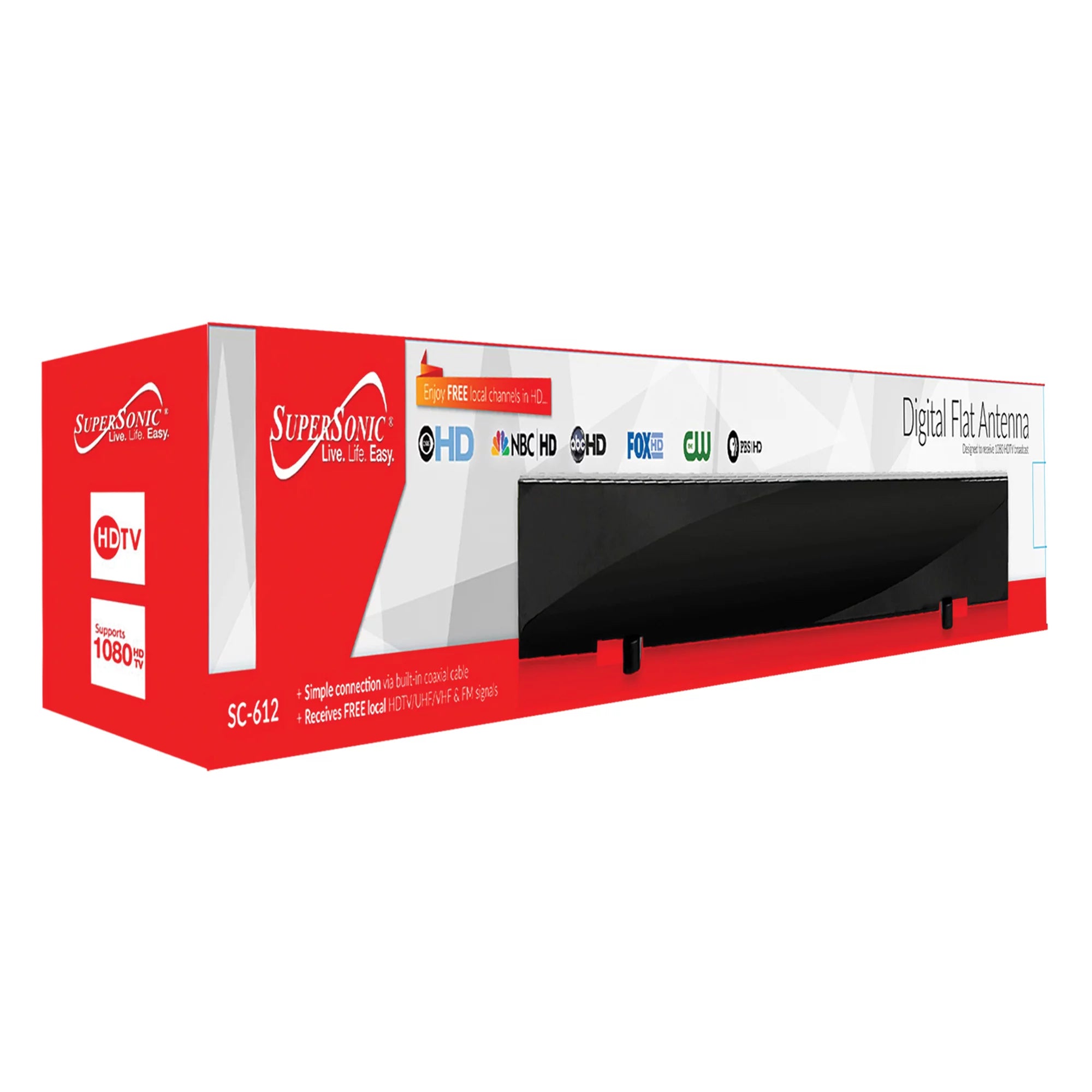 19" HD LED TV 720p 60Hz with Digital Antenna U73116