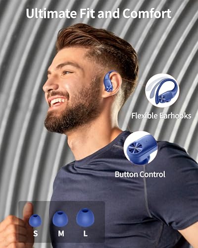 Wireless Earbuds with Charging Case, IPX7 Waterproof, 80hrs Playtime I710320