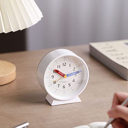 Silent Alarm Clock with Nightlight, Snooze, Non Ticking I9590