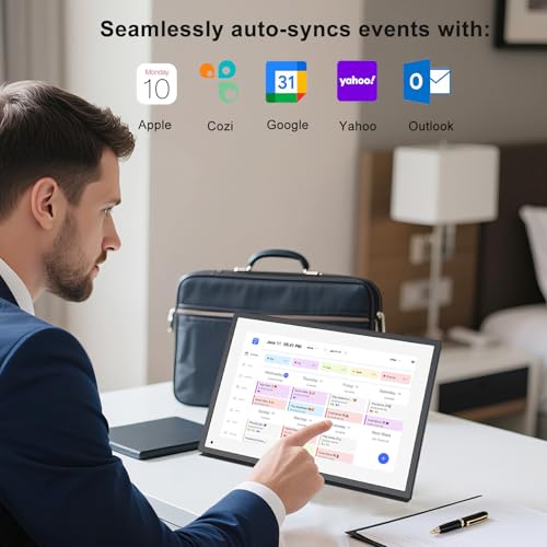 10.1 inch Wall Planner Digital Calendar & Chore Chart with Touchscreen B3703