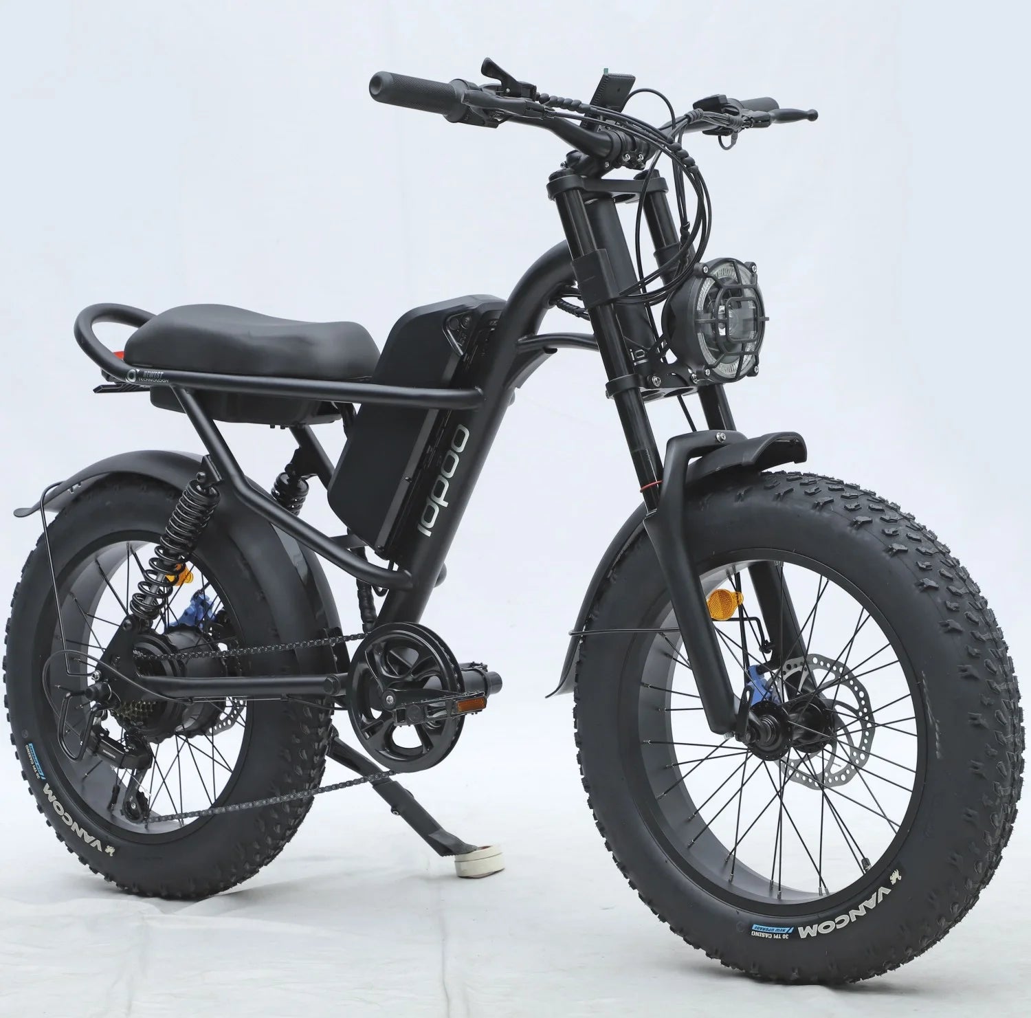 Electric Bike, 20" x 4.0 Electric Bike for Adults with 750W Brushless Motor, 48V 15.6Ah Removable Battery, Shimano 7-Speed Transmission UL Certified