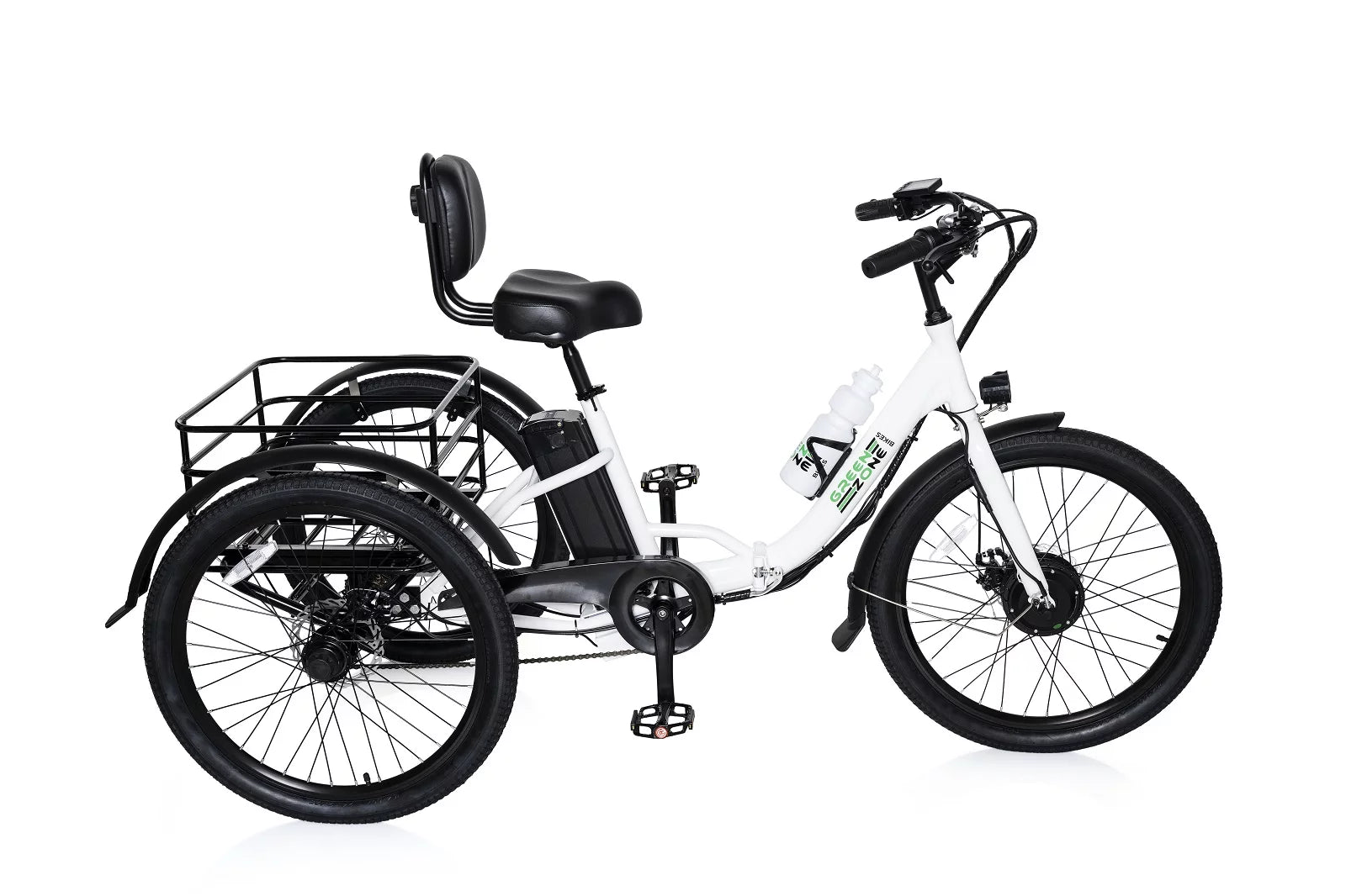 Electric Folding Tricycle for Adults & Seniors, 7-Speed, 350W Motor X8181