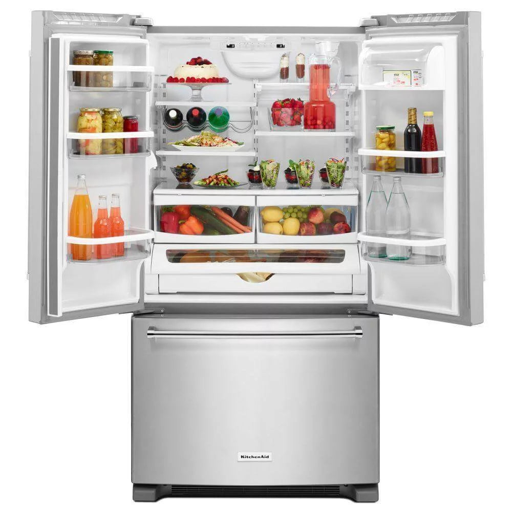French Door Refrigerator, Stainless Steel, 25.2 Cu. Ft. N383853