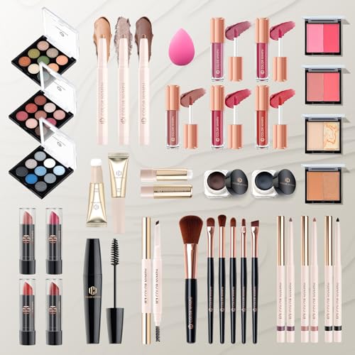 Professional Makeup Set for Teens and Girls with Train Case F23556