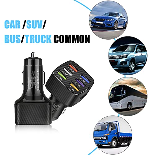 6-Port USB Fast Charger Car Adapter A797