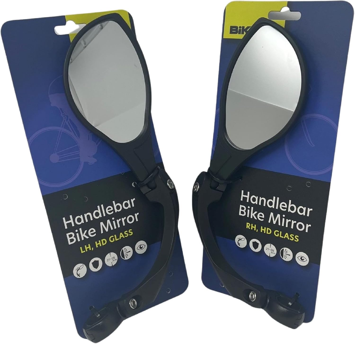 Adjustable Handlebar Bike Mirror, Crystal Clear Rearview Mirror O273253