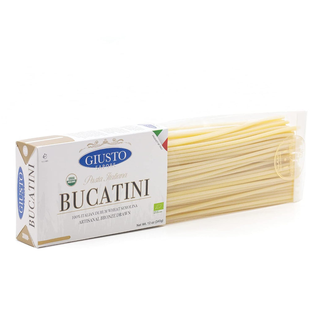 Organic Bronze Drawn Bucatini Italian Pasta, 340g G42837