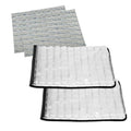 Party Mat Chiller for Cold Serving Food Buffet Cooler (19" x 15", Black, 2 Pack) B789