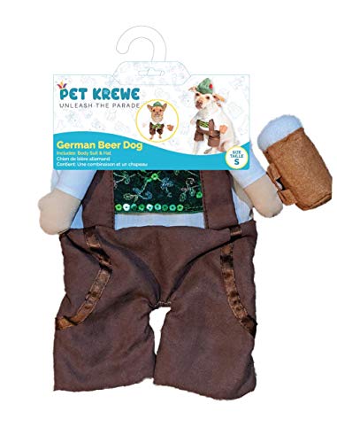 X-Large German Oktoberfest Dog Costume for Halloween Parties Z31358
