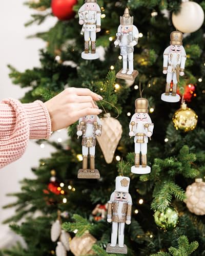 Pink Nutcracker Christmas Decor, Handmade Wooden Figure, 12" S521569