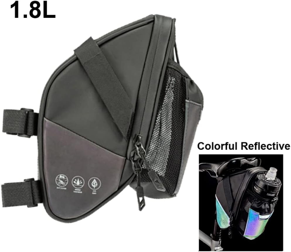 Bicycle Saddle Bag Rainproof with Reflective Rear Seat K939020