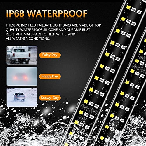 60 Inch LED Tailgate Light Bar with Reverse and Turn Signals J750361