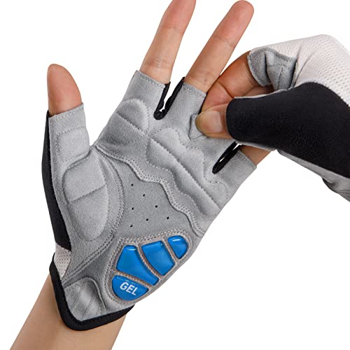 Cycling Gloves for Men Women - Anti Slip Shock Absorbing Padded for Road Mountain Bike K968501