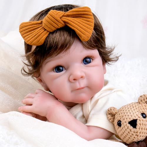 Lifelike Reborn Baby Doll 20 Inch Realistic Newborn Girl with Gift Box X3105