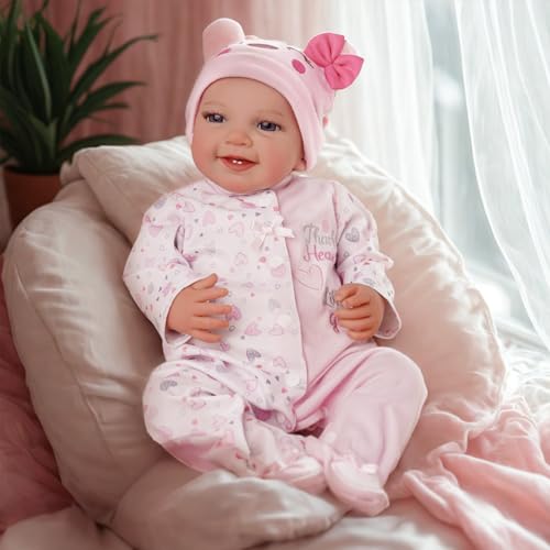 Lifelike Reborn Baby Doll 20 Inch Soft Body with Gift Box C138583