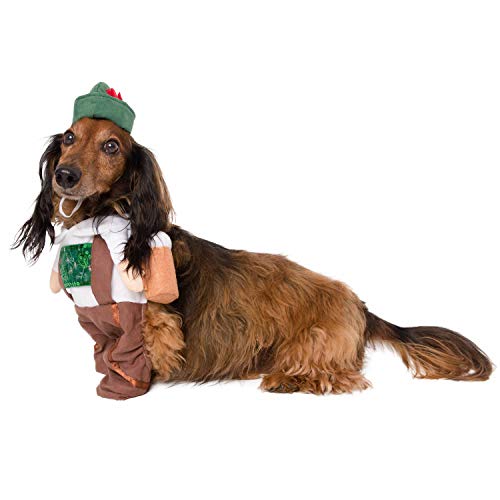 X-Large German Oktoberfest Dog Costume for Halloween Parties Z31358