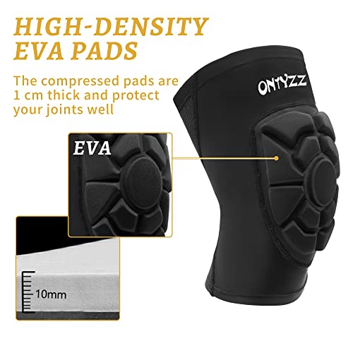 Kids Knee Compression Pad Guards for Basketball Soccer K184