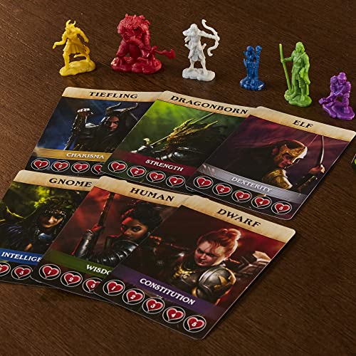 Dungeons & Dragons: Bedlam in Neverwinter Board Game, Cooperative Strategy Game for Ages 12+ Z1799