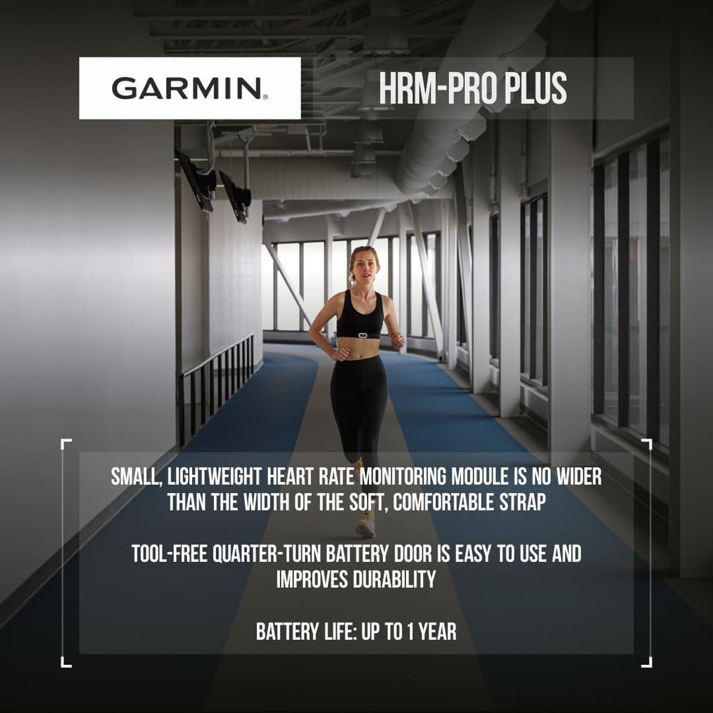 Premium Chest Strap Heart Rate Monitor with Running Dynamics E202