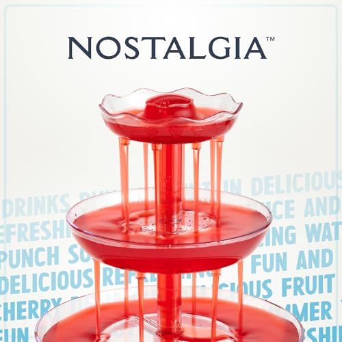 3-Tier Lighted Party Fountain with LED Base, 1.5 Gallons, 8 Cups B50564