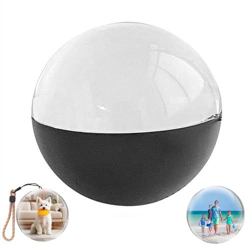 2.76" Crystal Ball Video Player Supports WiFi, 3D Memory Orb Ball Digital Display Memory Sphere Lamp with Sound, Uploadable Videos & Photos, Personalized Gift for Birthday Anniversary Xmas
