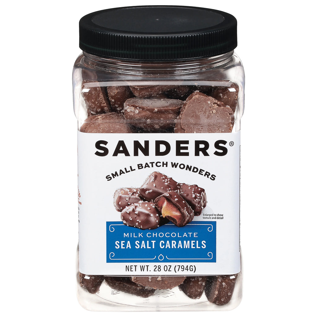 Milk Chocolate Sea Salt Caramels, 28 oz. X35251