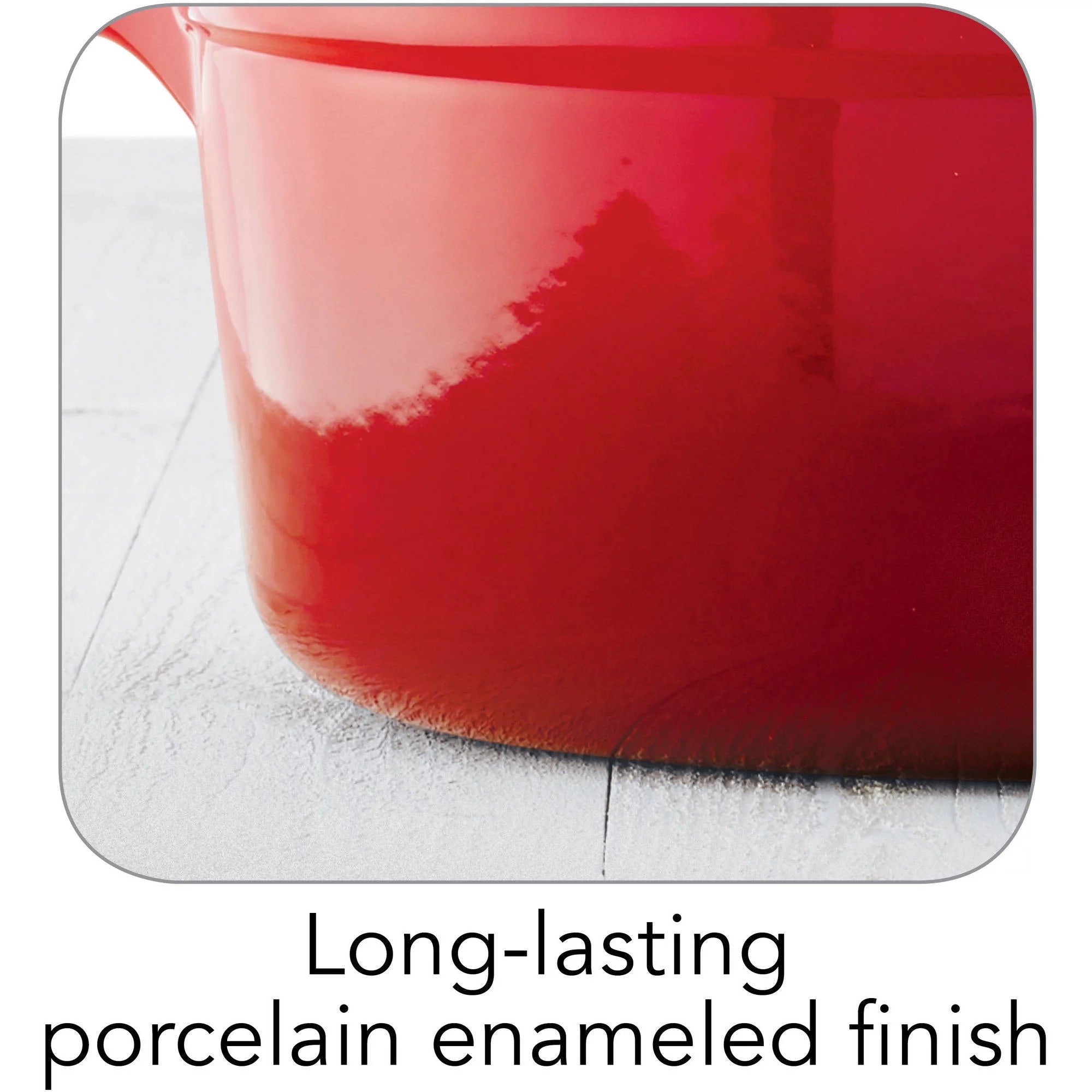 Enameled Cast Iron 5.5 Quart Round Dutch Oven H839
