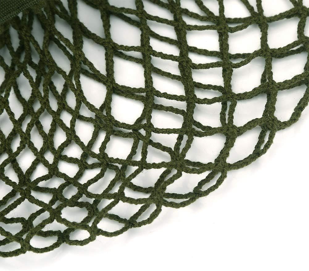 Green Helmet Net, Army Helmet Nylon Camouflage Net with Elastic Band U891