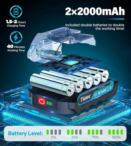 6 Inch Mini Electric Chainsaw Cordless Battery Powered, Hand Held Saw for Wood Trimming V216130