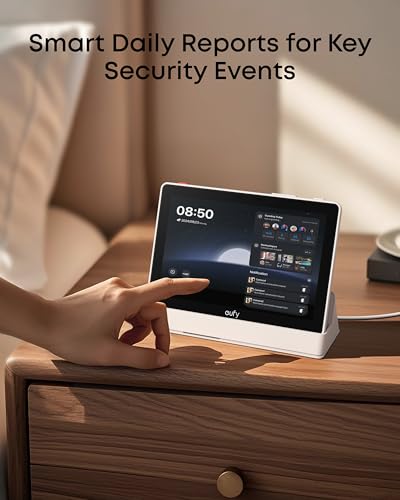 Smart Display E10, Smart Home Hub, 8" Control Panel, Four Views on One Screen, Instant Door Alerts Z8850