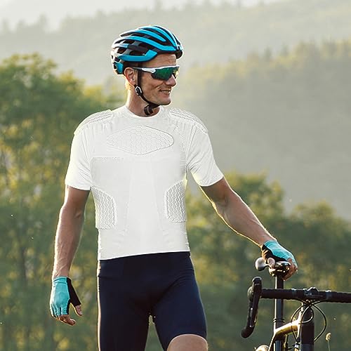 Men's Padded Compression Shirt and Short Set Protective Gear Y504