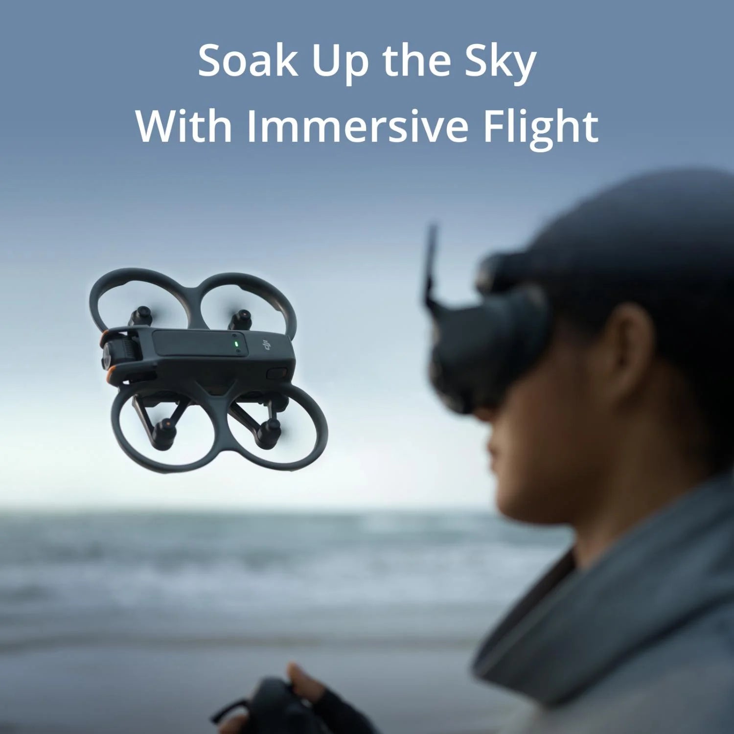 FPV Drone with 4K Camera, Goggles and Motion Controller F81387