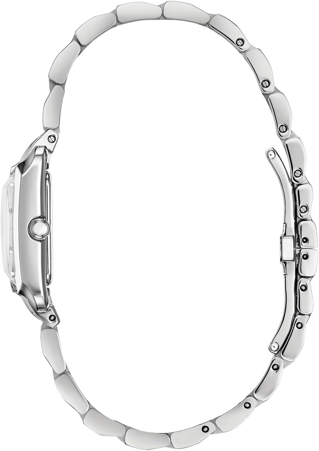 Women's Eco-Drive Dress Watch, Stainless Steel, Blue Mother of Pearl Dial P509358