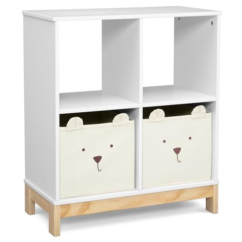 4-in-1 Convertible Crib, Bianca White/Natural A58351