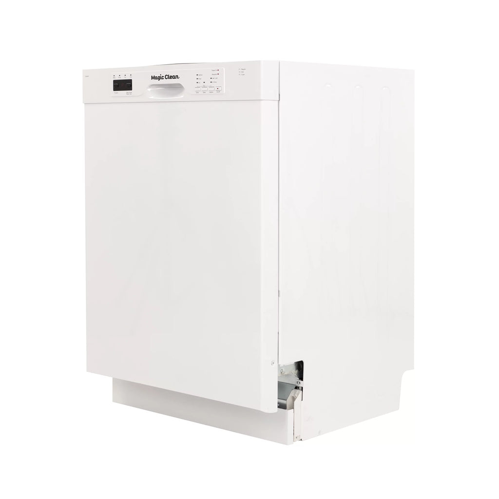 Magic Clean Dishwasher 24" Front Control White