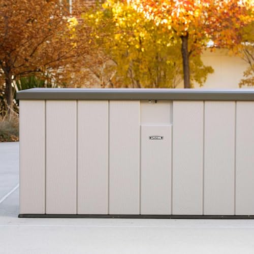 Extra Large Deck Box, 130 Gallon, Desert Sand/Brown V622519