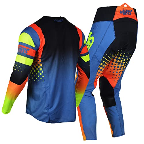 Motocross Jersey and Pants Combo Set for Men and Women Offroad Riding E46126